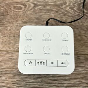 Big Red Rooster Baby Sound Machine. Includes 6 sounds. Travel friendly